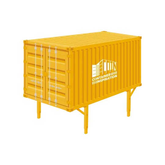 20 Fuß Wechselbrückencontainer