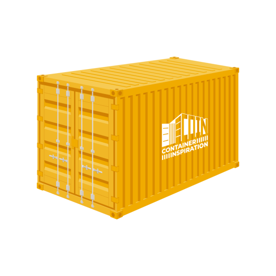 20-Fuß-High-Cube-Container mit erhöhter Bauhöhe für Seetransport