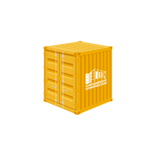 6-Fuß-Mini-Container aus Stahl zur Lagerung und zum Transport von Waren