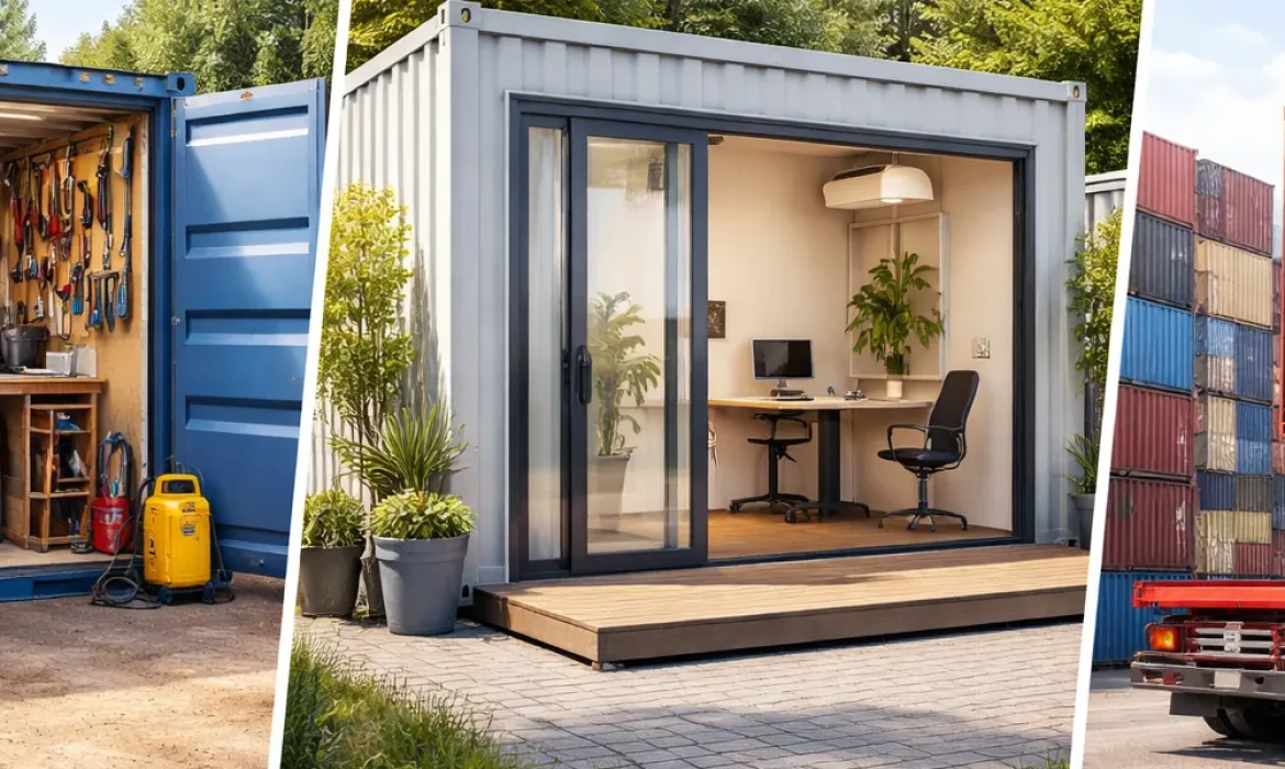 Seecontainer als Lagerlösung – Einsatzmöglichkeiten, Varianten und Lieferung